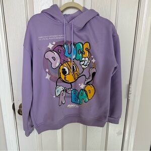 Lavender Drugs R Bad Hoodie by Maener